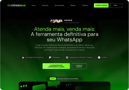AtendeMax – Automação WhatsApp